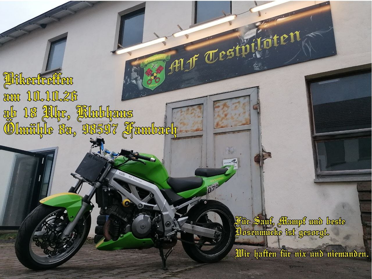Jahres Feier MF Testpiloten